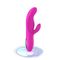 Kadın G Spot Klitoris için Isıtma Çift Silikon Yapay Penis Vibratör Yetişkin Seks Oyuncakları Teşvik